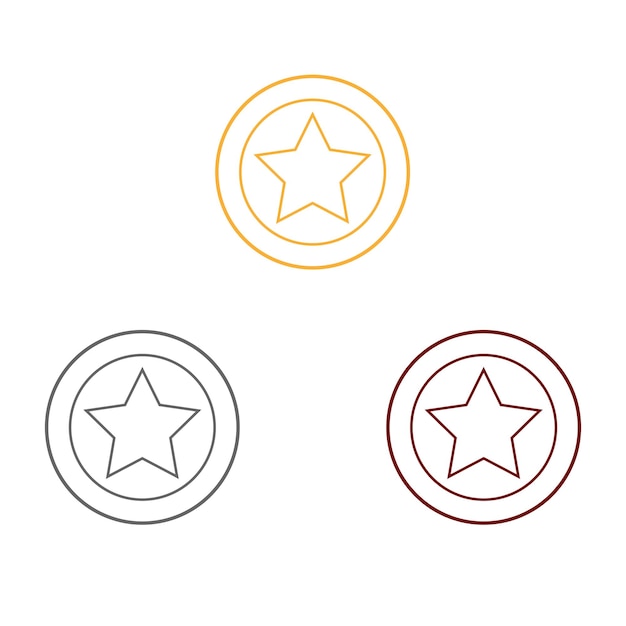 Vector coin star game pack