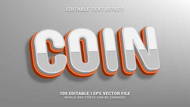 Coin Text Effect