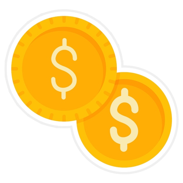 Coins icon vector image Can be used for Business Economy