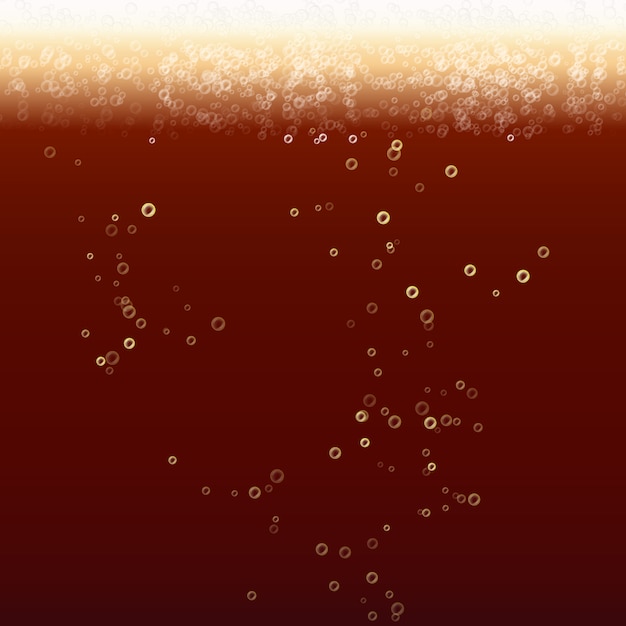 Vector cola bubbles