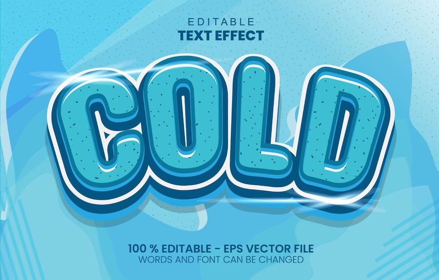 Слово Cold. Cold vector. Cold logo.