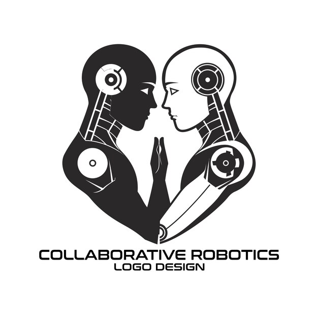 Progettazione del logo vettoriale della robotica collaborativa