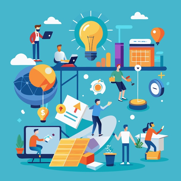 Collaborative Workflow and Project Management Elevating Team Efficiency in a Digital Workspace