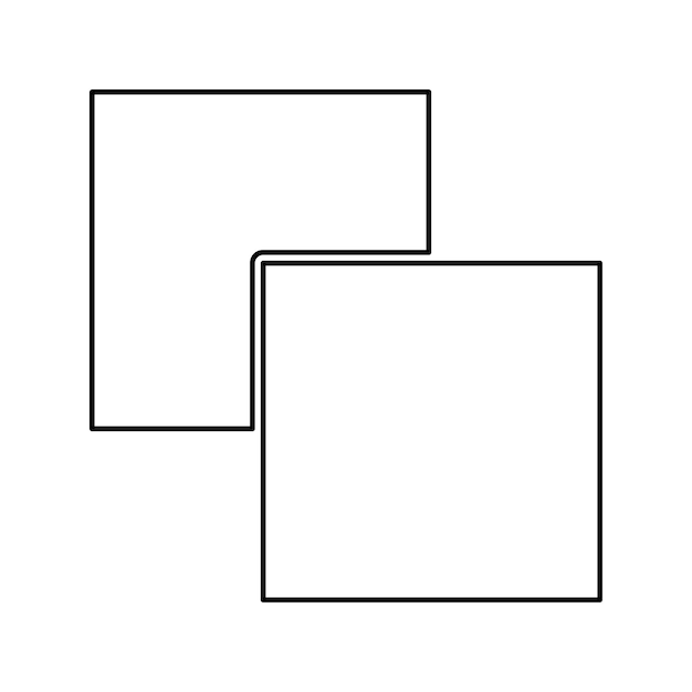 collage black and white simple illustration background