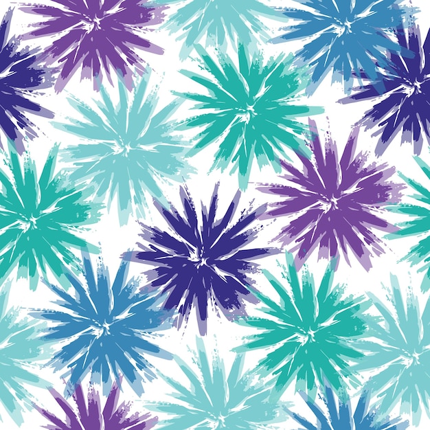 Collage contemporary seamless pattern