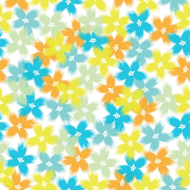 Коллаж современный бесшовный рисунок