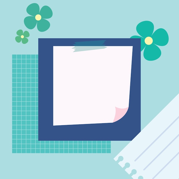 コラージュ イラストの背景