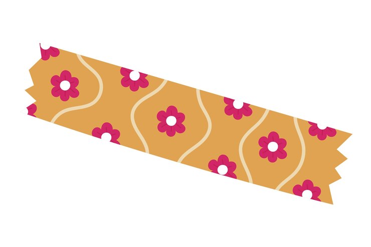 Vector collage retro flat sticker design