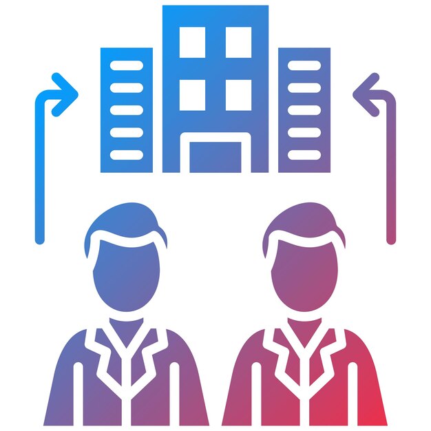 Vector colleagues icon vector image can be used for startup