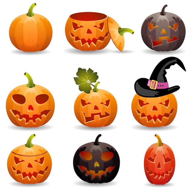 Collect Pumpkin for Halloween