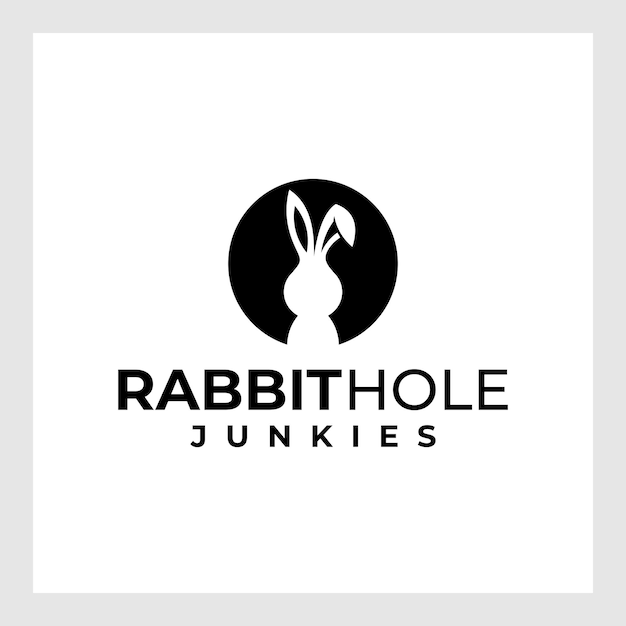 Collectie konijn logo sjabloon vector pictogram illustratie ontwerp