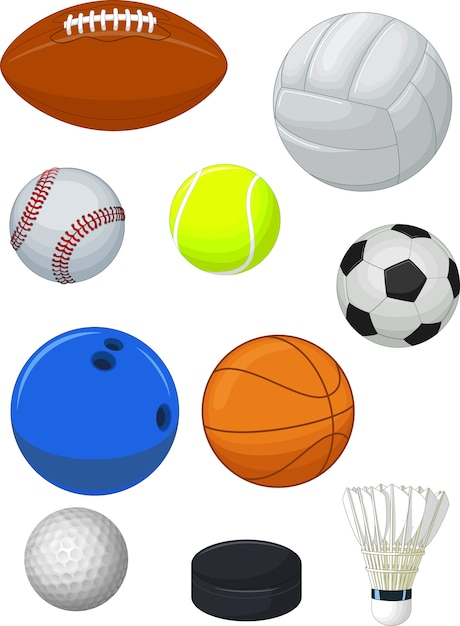 Collectie sportballen