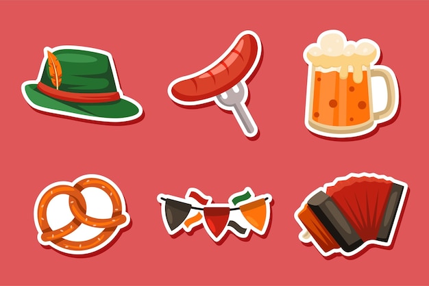 Collectie van Oktoberfest Sticker