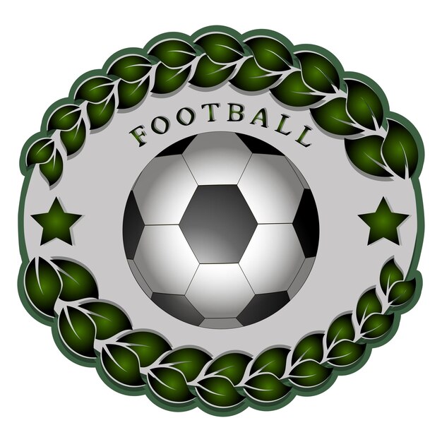 Vettore accessorio da collezione per il gioco del calcio sportivo