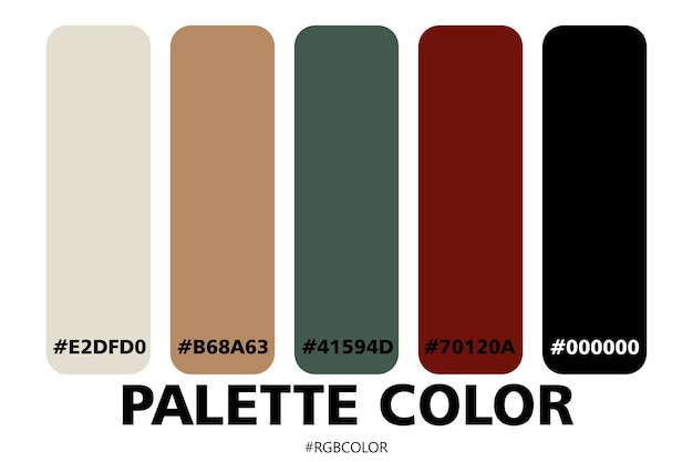 A Collection of Accurately Color Palettes with Codes, Perfect for use by illustrators