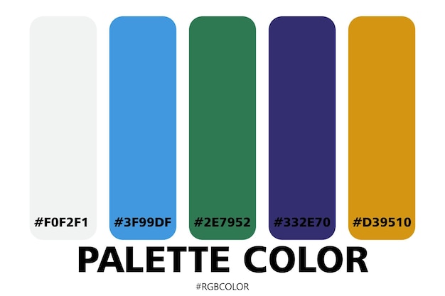 A Collection of Accurately Color Palettes with Codes, Perfect for use by illustrators