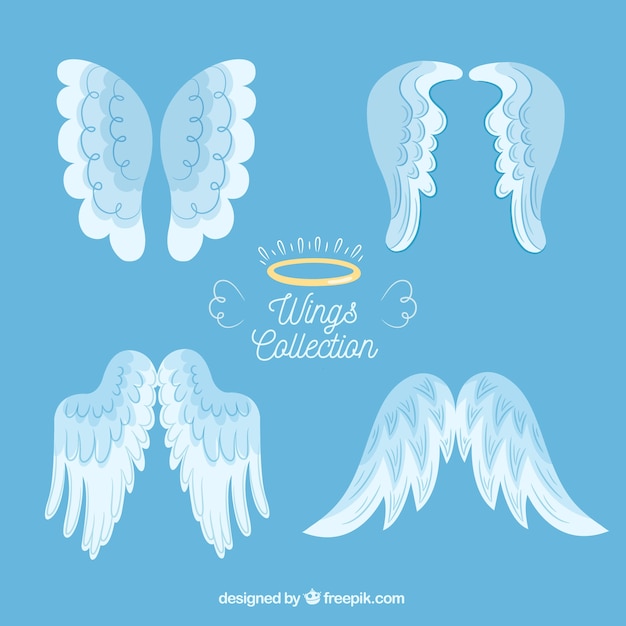 Collection of angel wings