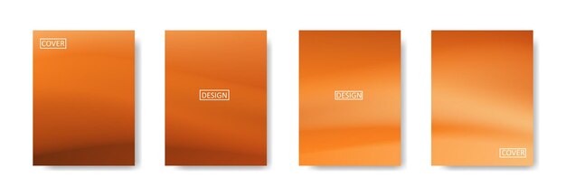 collection of beautiful colorful abstract gradient backgrounds for poster flyer banner templates