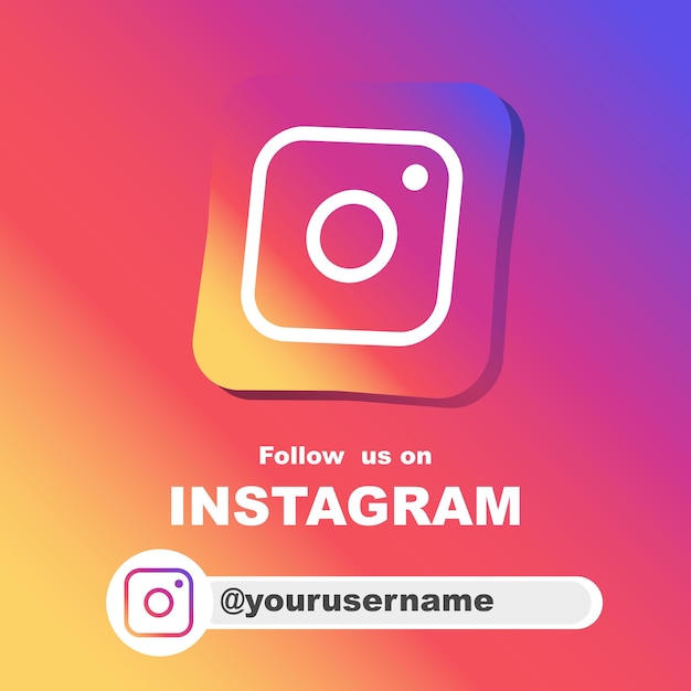 Collezione di icone nere di instagram logo dei social media line art e
