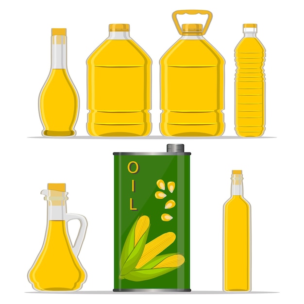 Vector a collection of bottles with a green bottle and a green bottle with the word 