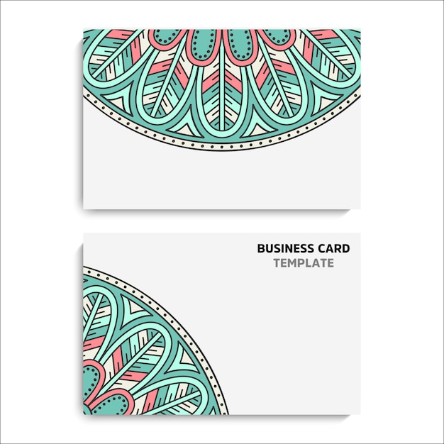 Collection business card or invitation.