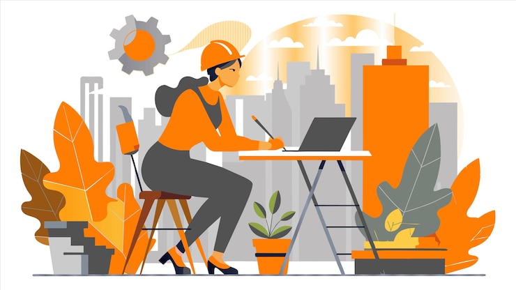 Vector a collection of business icons including a chart with a graph and a graph