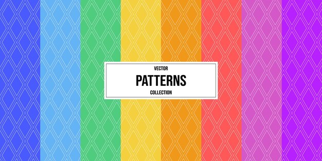 A collection of colorful patterns