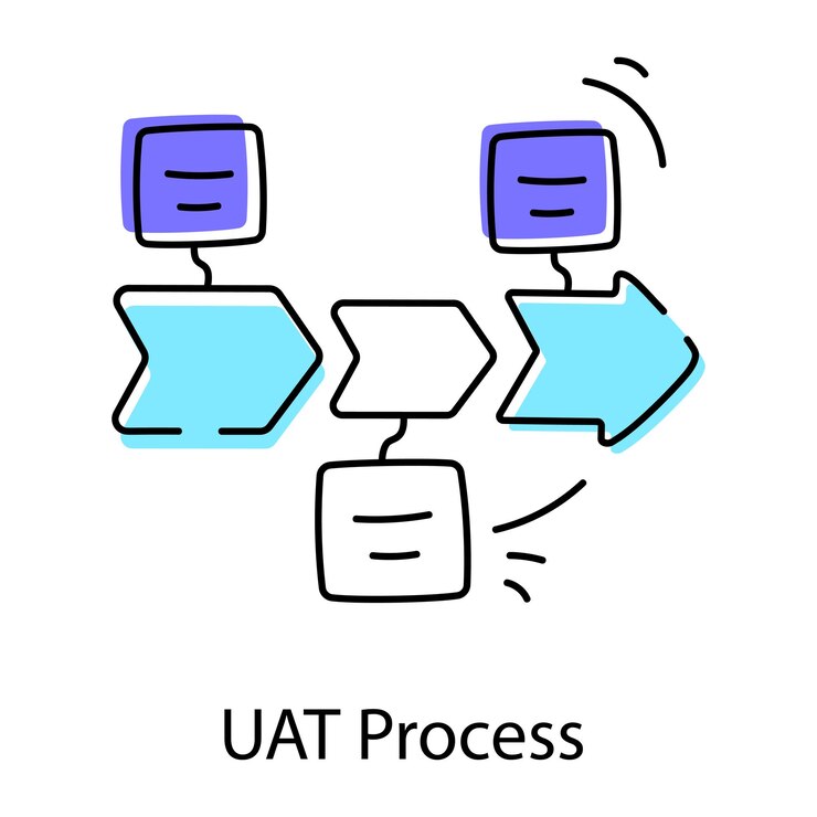 Vector collection depicting process planning
