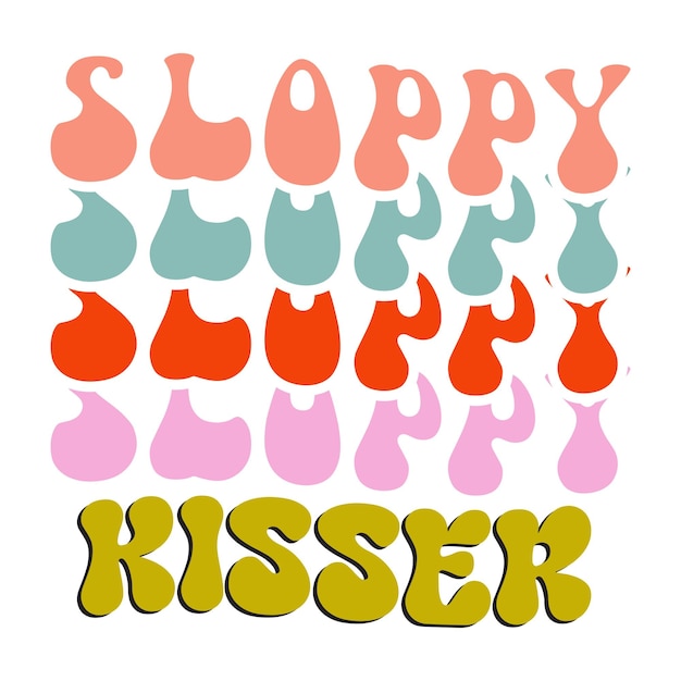 A collection of different colored letters that say " smoothy ".