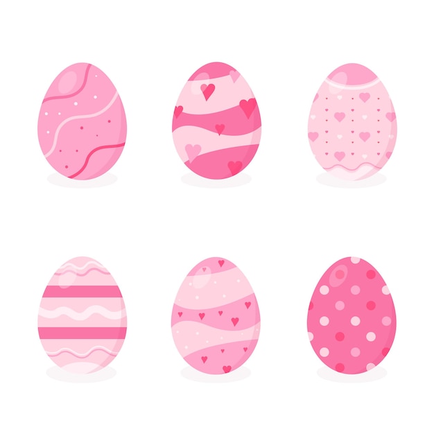 Collection of easter eggs