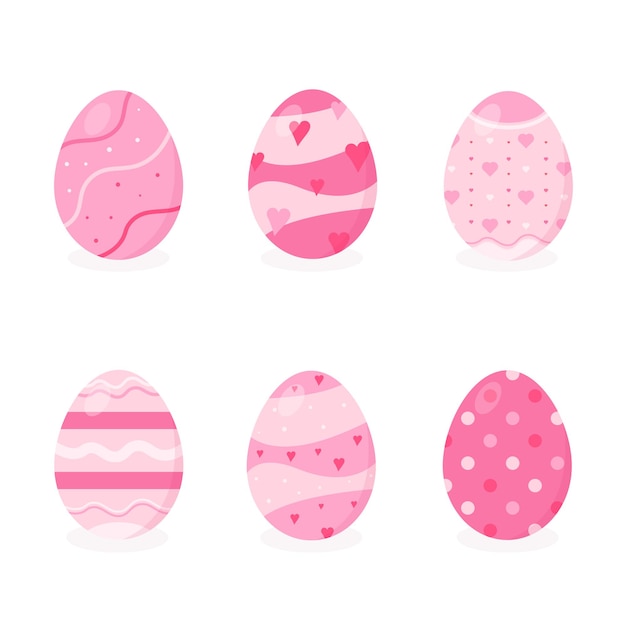 Collection of easter eggs