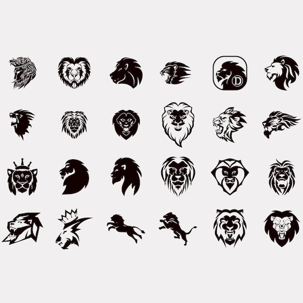 collection of fire logos