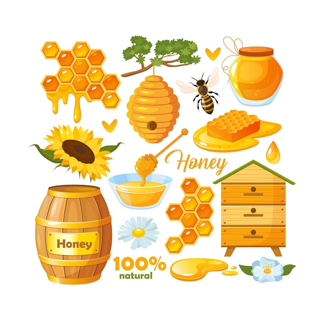 A collection of honey icons including honey, honey, honey, honey, honey, honey, honey, honey, honey.