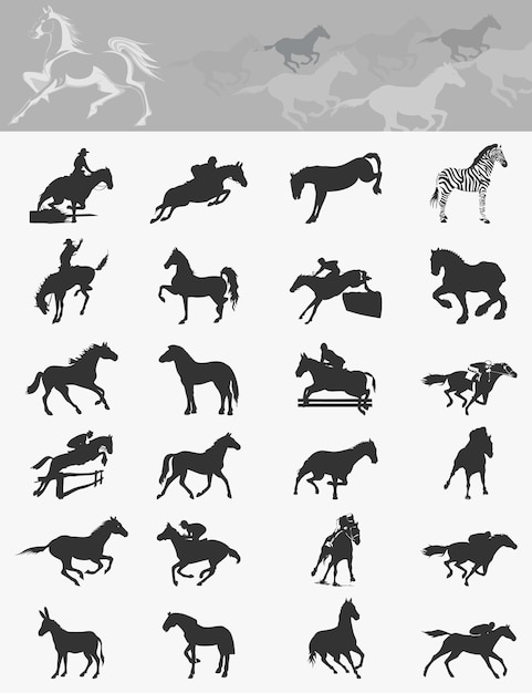 Collection of horses4