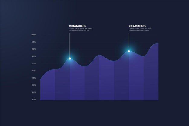 Vettore collezione di elementi di progettazione infografica