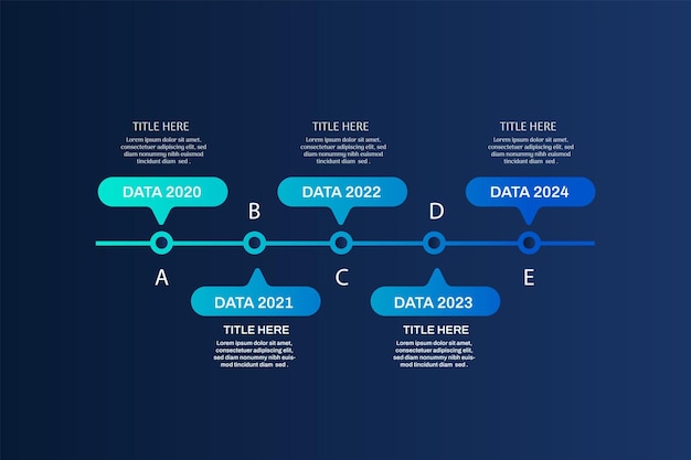 Collezione di elementi di progettazione infografica