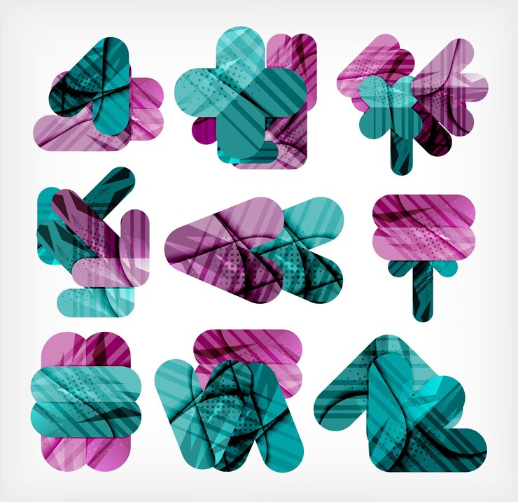 Vector collection of infographic option layouts