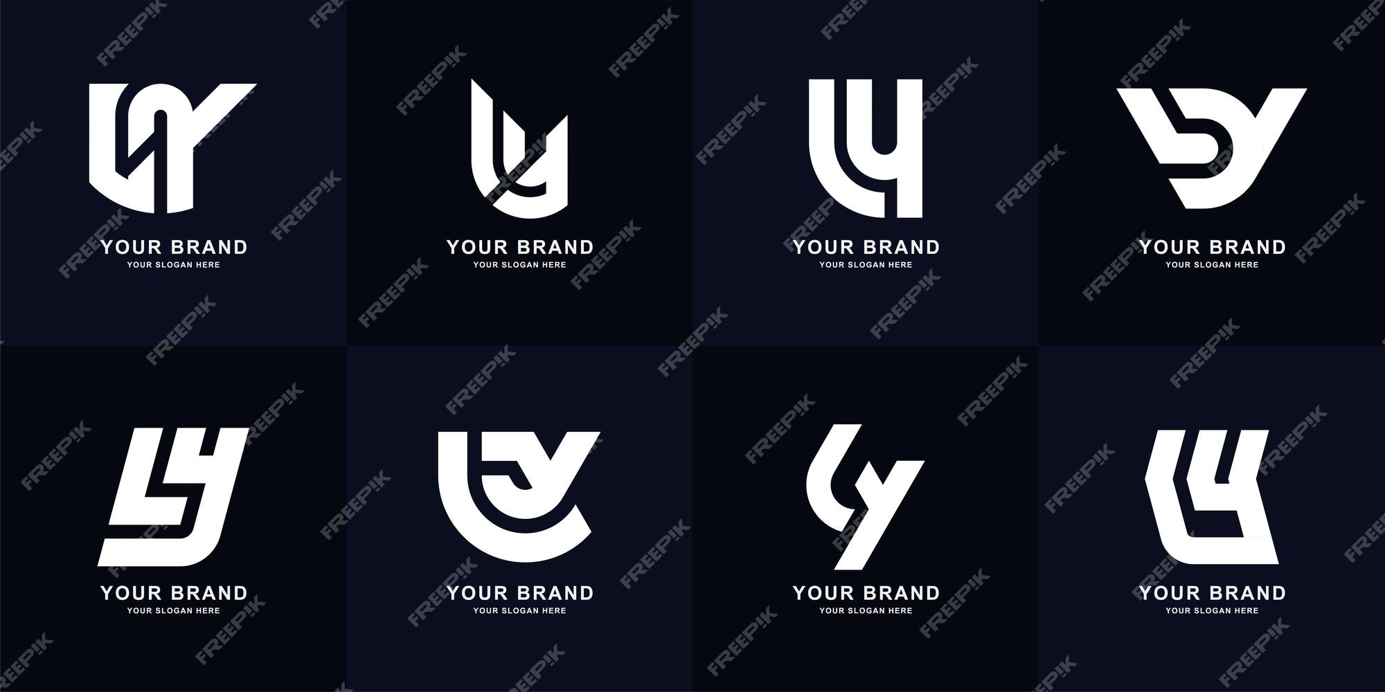 Yl Or Ly Letter Logo Design Vector Stock Illustration - Download