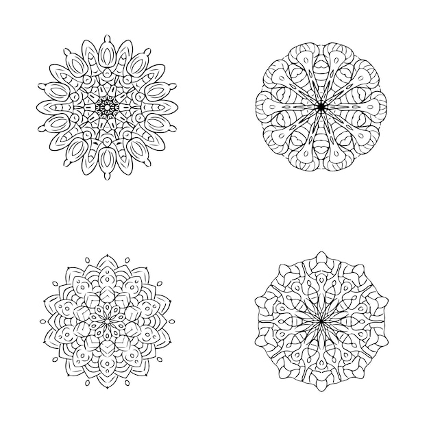 Collection mandala art