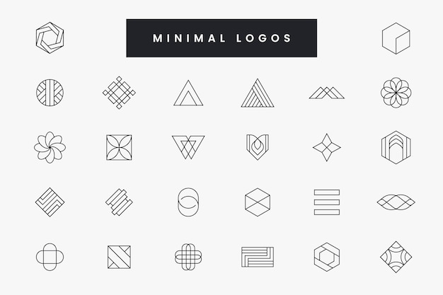 Collection of minimal logo