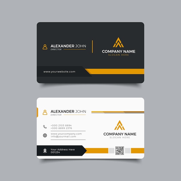 collection of Modern Creative business card