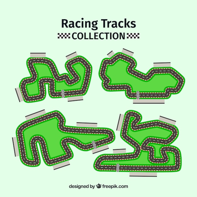 Коллекция f1 гоночных трасс