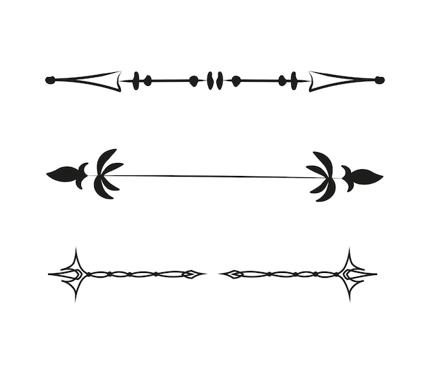 Vector collection of ornaments