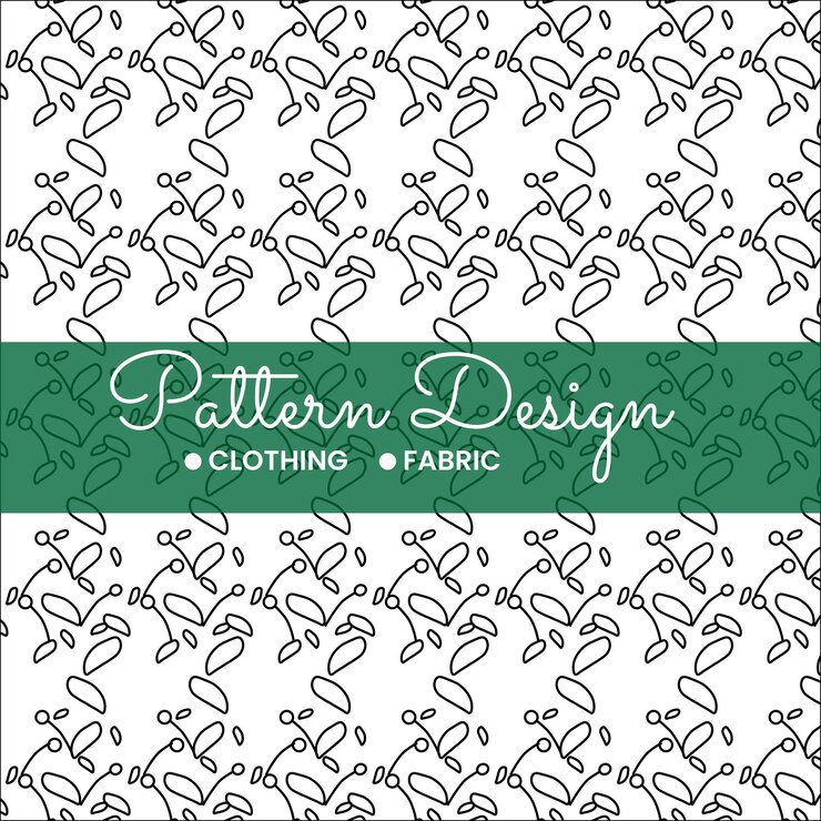वेक्टर a collection of patterns for the design process