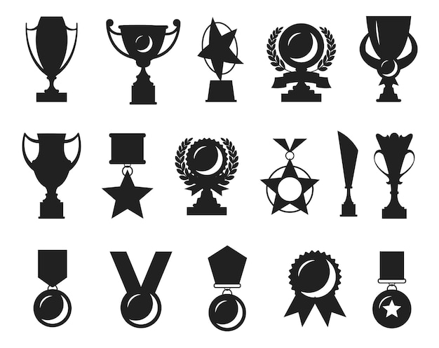 Collection of reward vector silhouettes