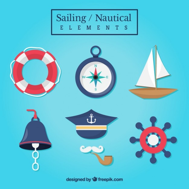 Collection of sailing accessories