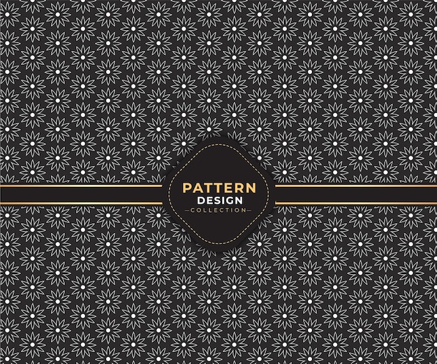 Collection of seamless luxury pattern