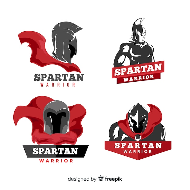 Collection of spartan labels