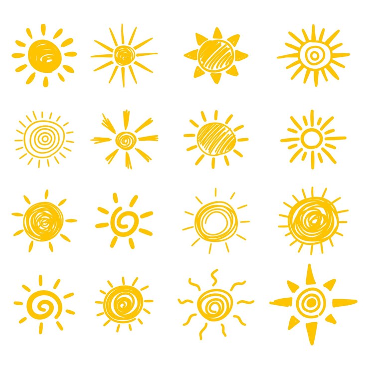 A collection of sun and sun images including sun, sun, sun, and sun.