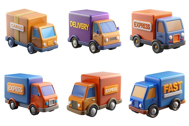 a collection of vehicle Delivery